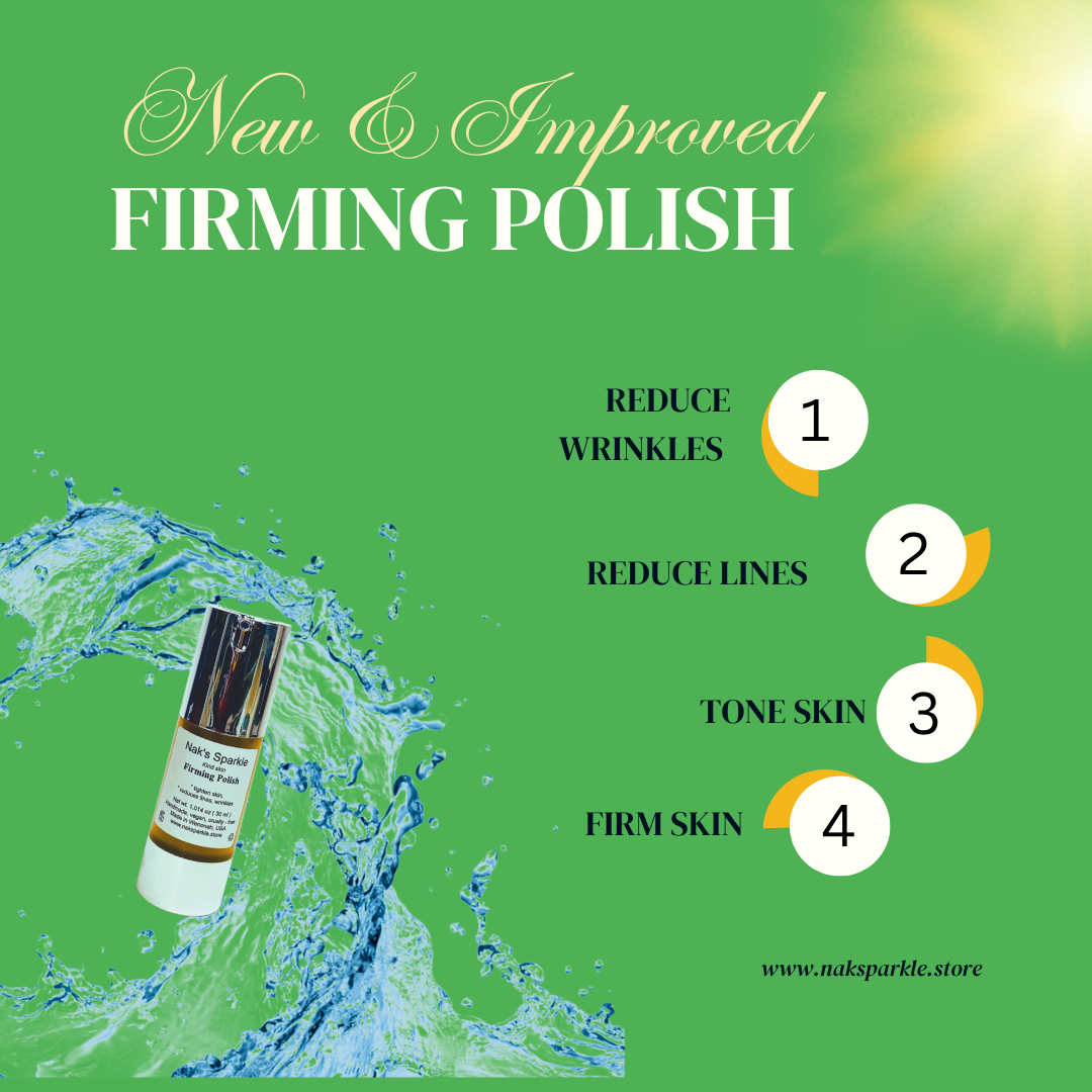 Firming Polish. Tighten skin, lines and wrinkles reducer